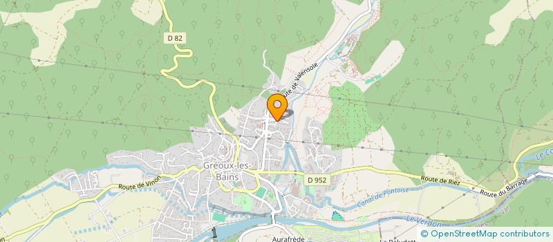 localisation de l'entreprise JPL EXPERTISE BTP à GREOUX-LES-BAINS