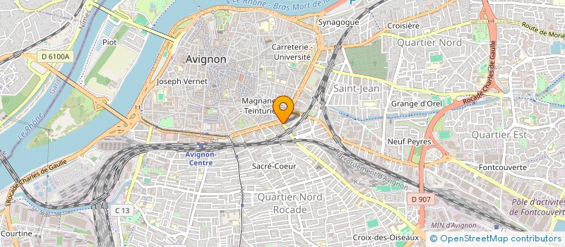 localisation de l'entreprise JPL IMPORT EXPORT à AVIGNON