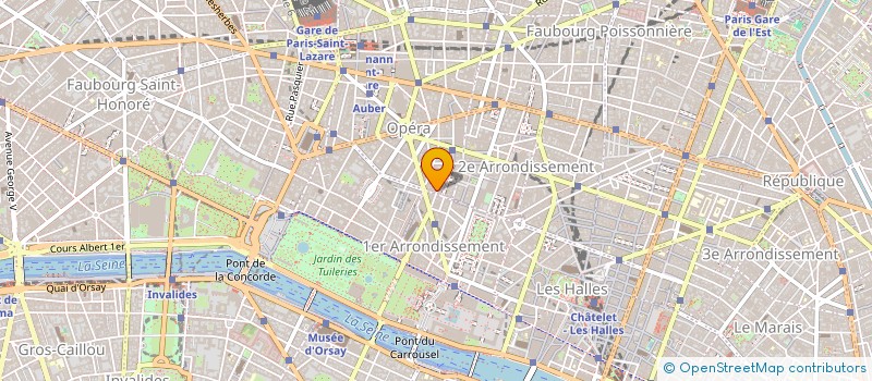 localisation de l'entreprise JPL INVESTISSEMENT à PARIS