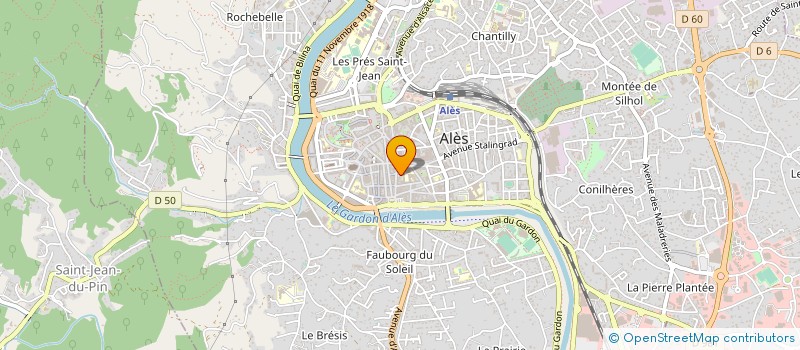 localisation de l'entreprise JPL KDO à ALES