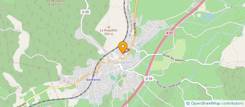 localisation de l'entreprise JPL LACOSTE à GONFARON