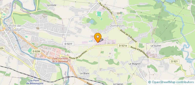 localisation de l'entreprise JPL TEXTILES à DOMESSIN