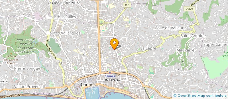 localisation de l'entreprise JPL3S à CANNES
