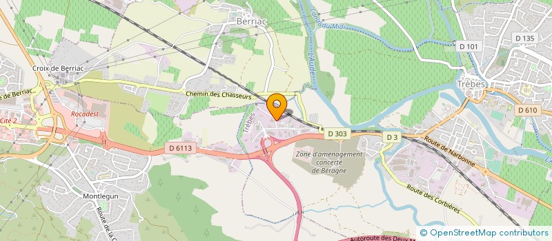 localisation de l'entreprise JPLA IMMO  TREBES