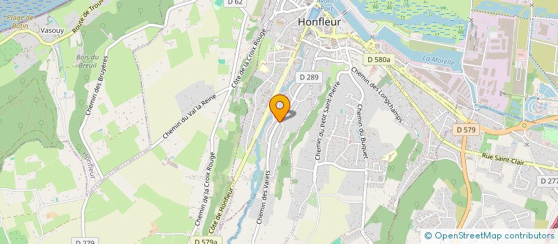 localisation de l'entreprise JPLC à HONFLEUR