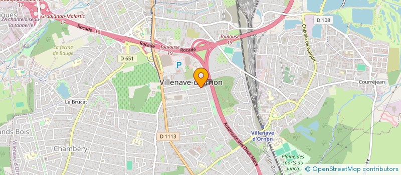 localisation de l'entreprise JPLD CONCEPT  VILLENAVE-D'ORNON