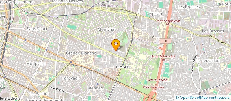 localisation de l'entreprise JPLI  LYON 3EME