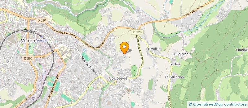 localisation de l'entreprise JPLIMMO  COUBLEVIE