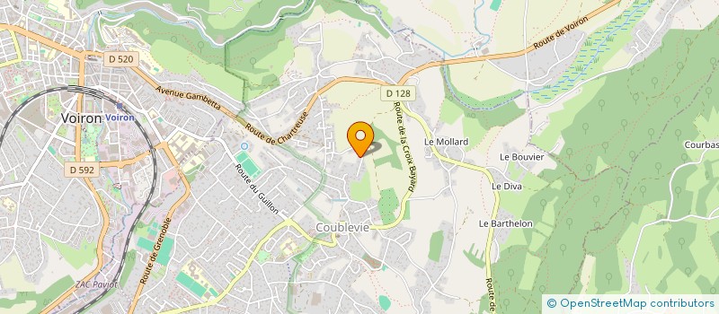 localisation de l'entreprise JPLIMMO3  COUBLEVIE