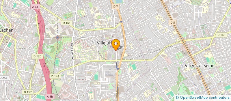 localisation de l'entreprise JPLM IMMO II à VILLEJUIF