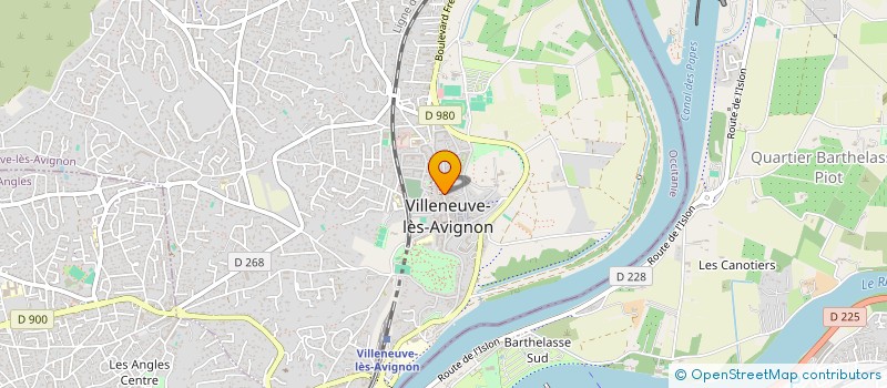 localisation de l'entreprise JPLR  VILLENEUVE-LES-AVIGNON