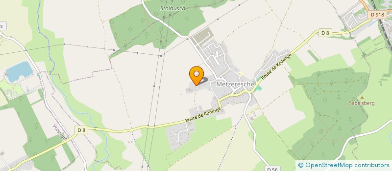 localisation de l'entreprise JPLS - SARL  METZERESCHE