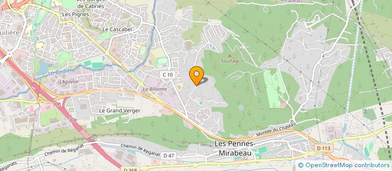 localisation de l'entreprise JPLV4 à LES PENNES-MIRABEAU