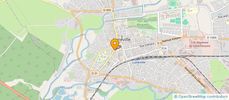 localisation de l'entreprise JPLVG  LUNEVILLE