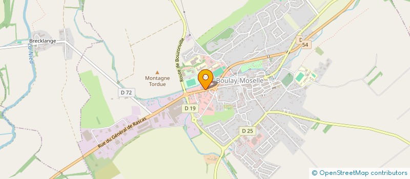 localisation de l'entreprise JPM à BOULAY-MOSELLE