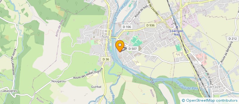 localisation de l'entreprise JPM à NAY