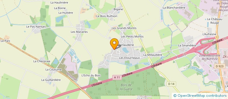 localisation de l'entreprise JPM  MESANGER