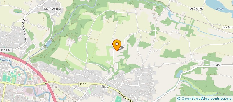 localisation de l'entreprise JPM  RUY-MONTCEAU