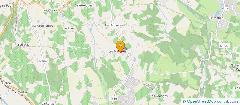 localisation de l'entreprise JPM  BAGNOLS