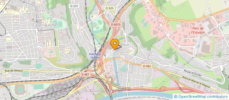 localisation de l'entreprise JPM  HARFLEUR