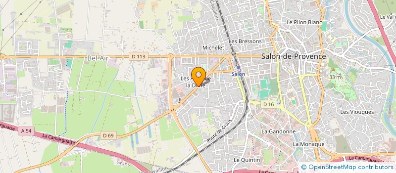 localisation de l'entreprise JPM  SALON-DE-PROVENCE