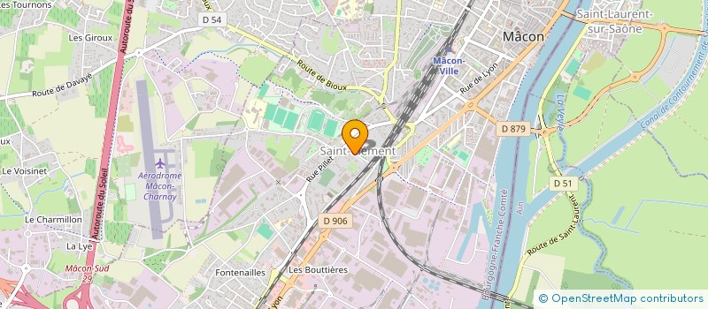 localisation de l'entreprise JPM à MACON