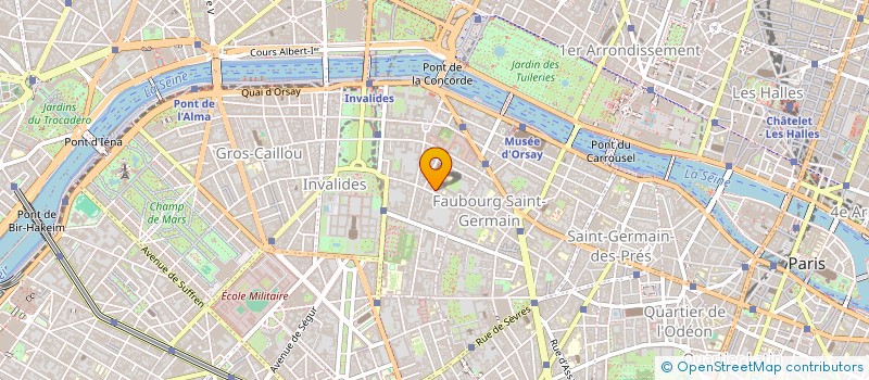 localisation de l'entreprise JPM à PARIS