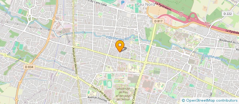 localisation de l'entreprise JPM-APPARTEMENT à PAU