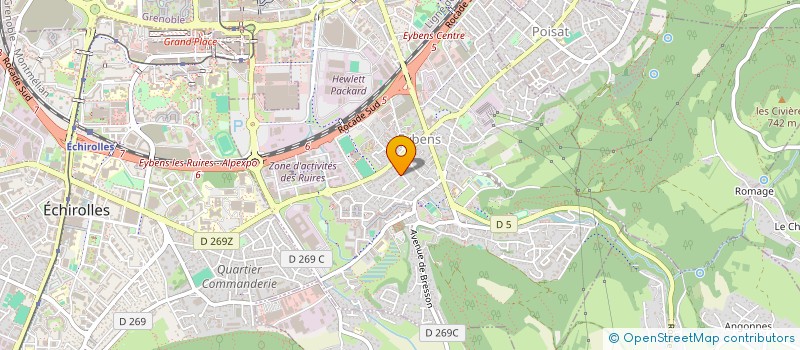 localisation de l'entreprise JPM CONSEIL  EYBENS