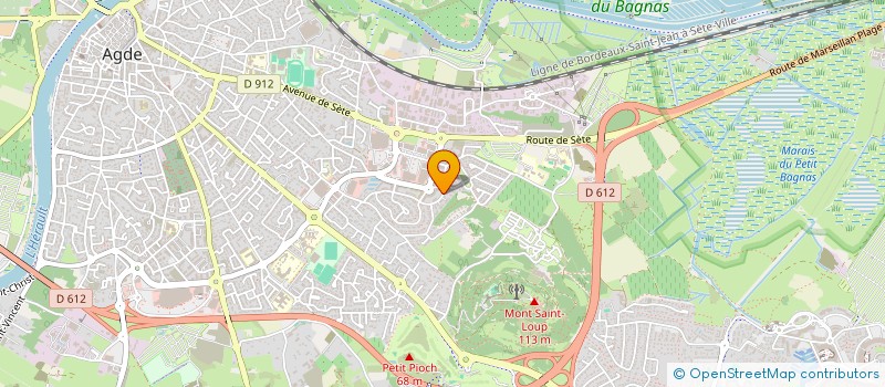 localisation de l'entreprise JPM-DIS à AGDE