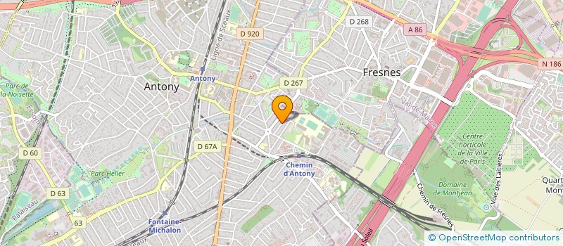 localisation de l'entreprise JPM ELECT à ANTONY