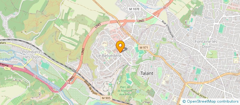 localisation de l'entreprise JPM ET ASSOCIES  TALANT