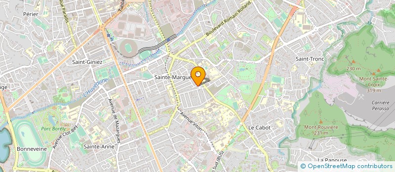 localisation de l'entreprise JPM EVENEMENTS à MARSEILLE
