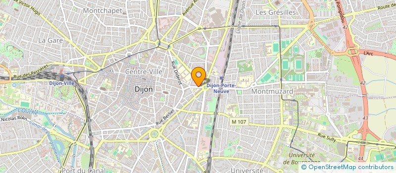 localisation de l'entreprise JPM IMMOBILIER  DIJON