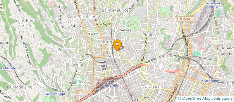 localisation de l'entreprise JPM INGENIERIE à NICE