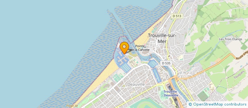 localisation de l'entreprise JPM INVEST à DEAUVILLE