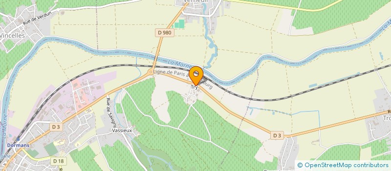 localisation de l'entreprise JPM LECLERE ET FILS  DORMANS