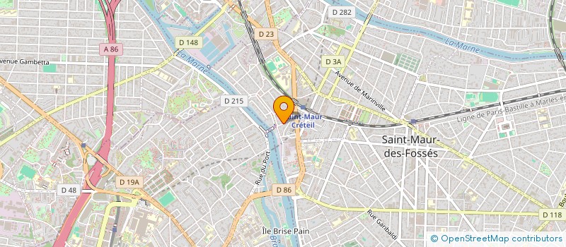 localisation de l'entreprise JPM PARTICIPATIONS à SAINT-MAUR-DES-FOSSES