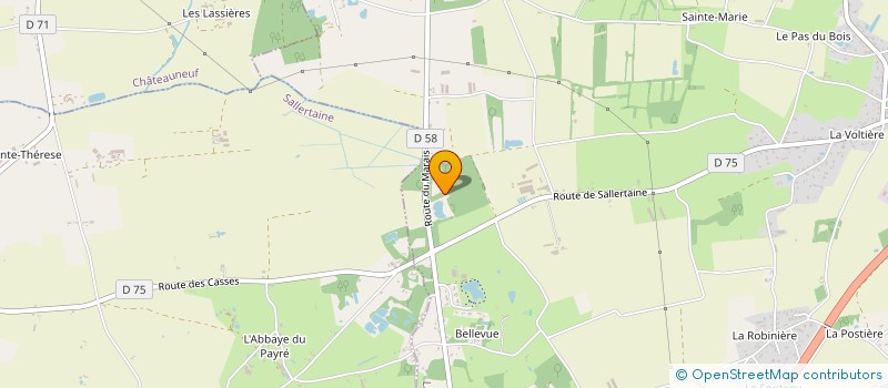 localisation de l'entreprise JPM SERVICES  GARNACHE (LA)