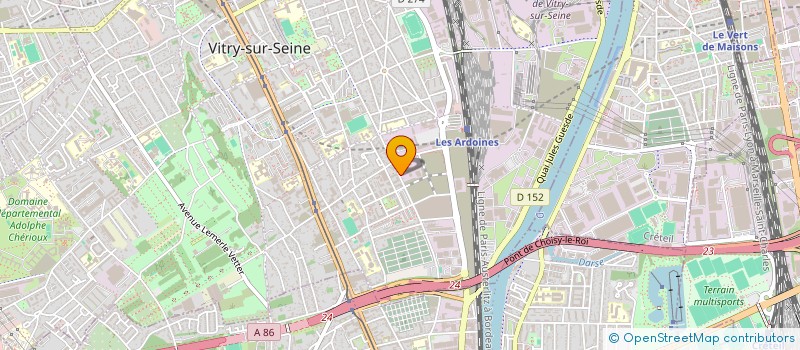 localisation de l'entreprise JPM TAXIS à CRETEIL