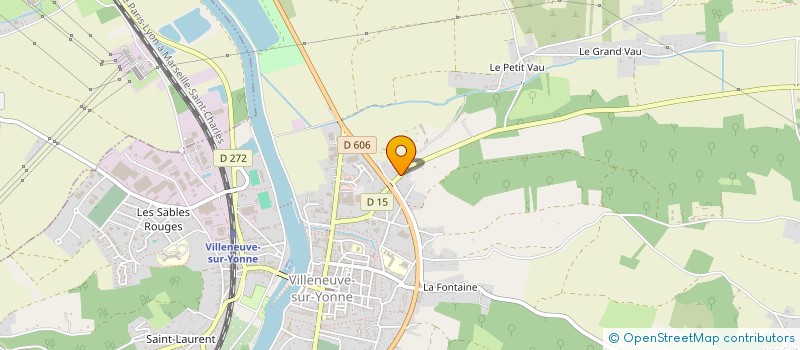localisation de l'entreprise JPM TRANS à LES BORDES