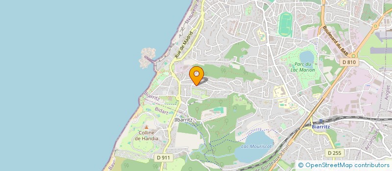 localisation de l'entreprise JPM3364 CONSEIL à BIARRITZ