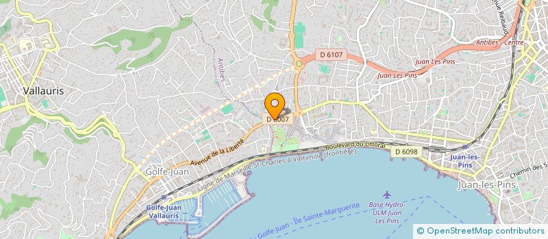 localisation de l'entreprise JPMACO à ANTIBES