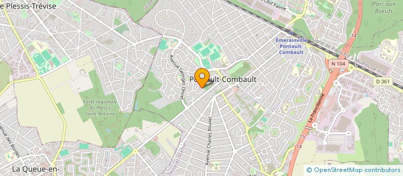 localisation de l'entreprise JPMATA7 à PONTAULT-COMBAULT