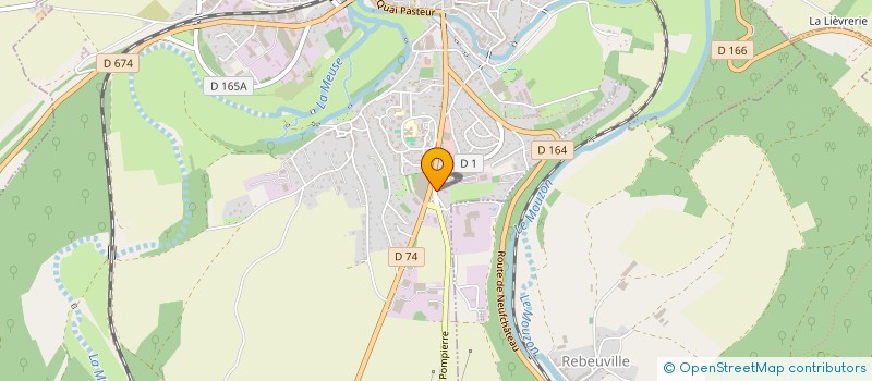 localisation de l'entreprise JPMB à NEUFCHATEAU