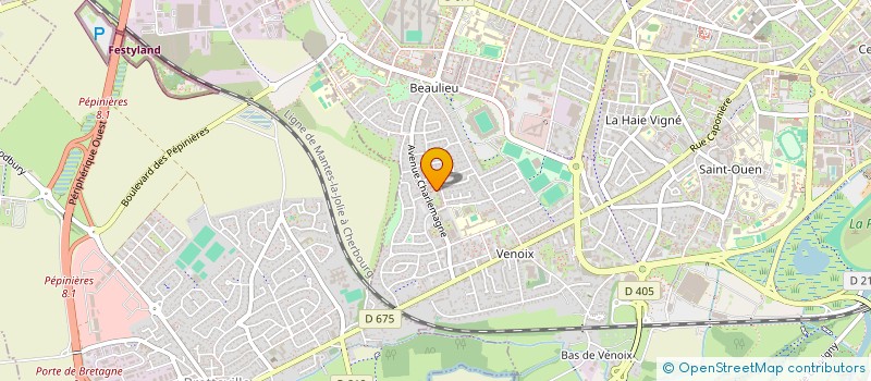 localisation de l'entreprise JPMBH à CAEN