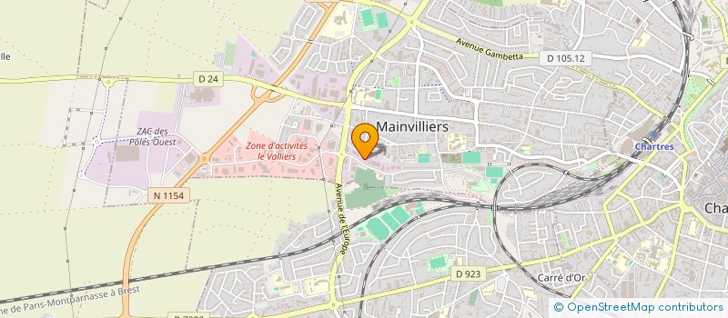 localisation de l'entreprise JPMC à MAINVILLIERS