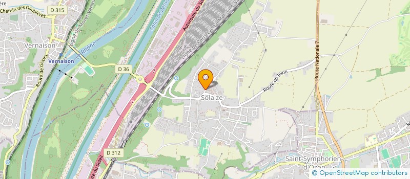 localisation de l'entreprise JPMC  SOLAIZE