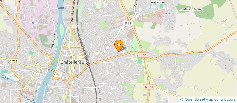 localisation de l'entreprise JPMC à CHATELLERAULT