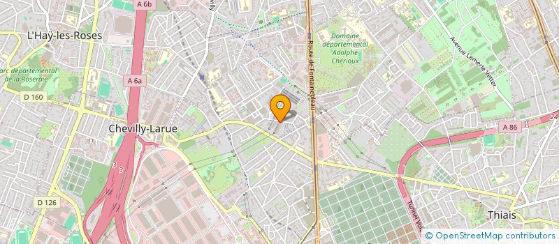 localisation de l'entreprise JPMC  CHEVILLY-LARUE